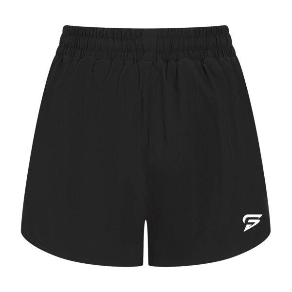 Shaded Fitness  - Ladies Double Layer Sports Shorts Thumbnail