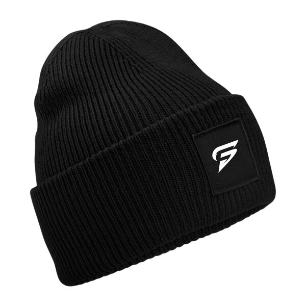 Shaded Fitness  - Deep-cuffed tonal patch beanie Thumbnail